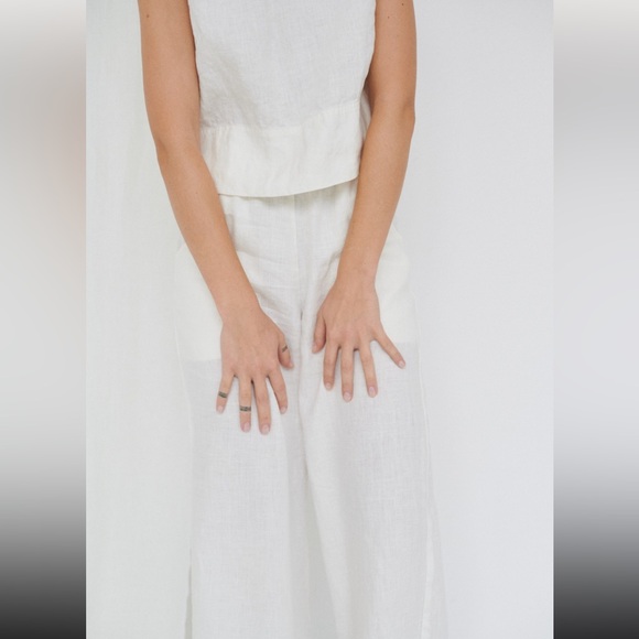 Linenfox ocean linen pants - Picture 2 of 4